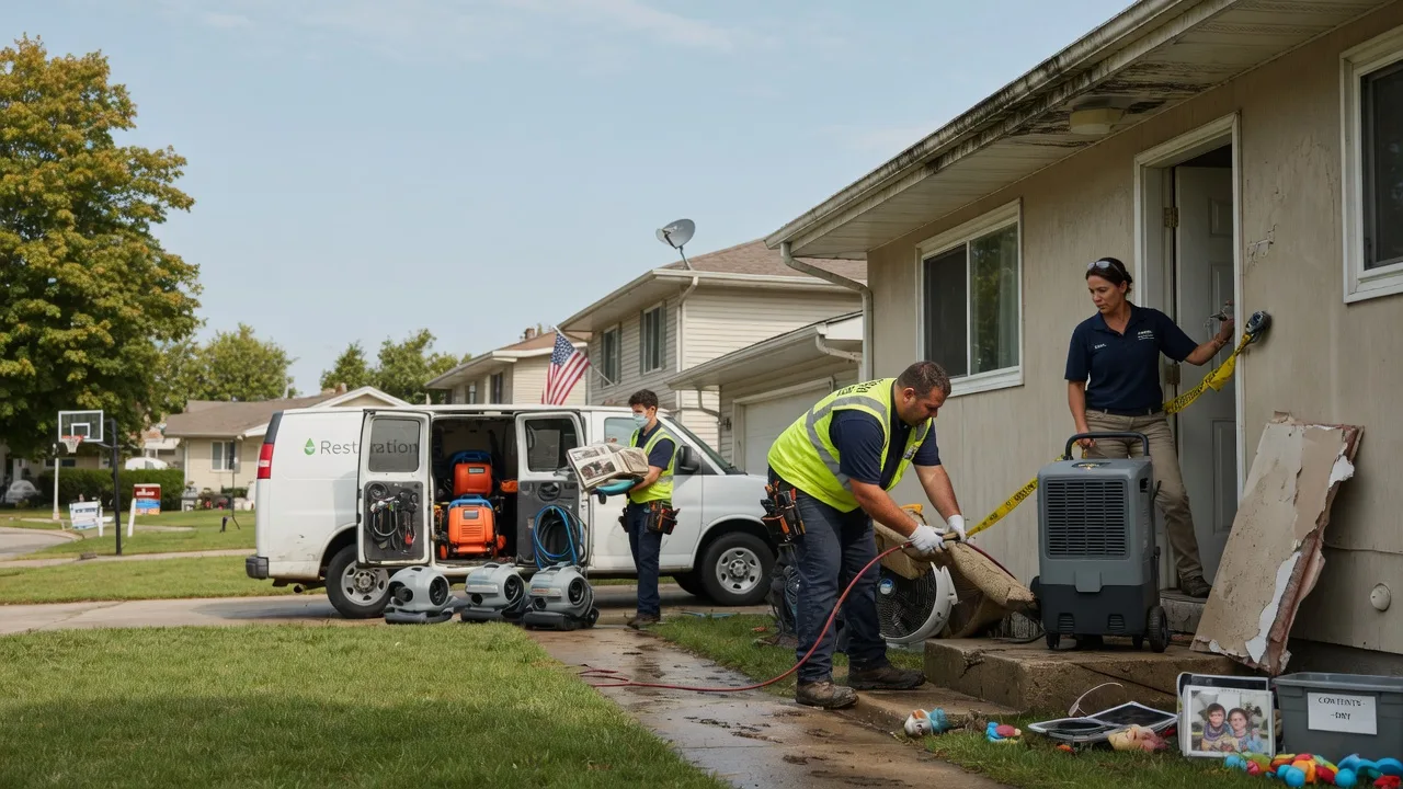 Water Damage Restoration in Coloma, MI near me